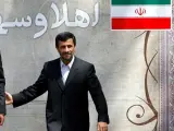 El presidente iraní, Mahmud Ahmadineyad, en el palacio presidencial en Teherán