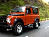 Vista exterior del Land Rover Defender Fire & Ice.