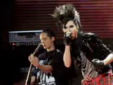 Tokio Hotel durante un reciente concierto en Roma.