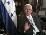 El presidente de facto de Honduras, Roberto Micheletti.