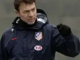 Abel Resino, entrenador del Atlético de Madrid.