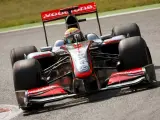 Lewis Hamilton, piloto de McLaren, logró la pole en el GP de Italia.