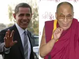 Obama y el Dalai Lama, en imágenes de archivo.