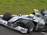 El piloto alemán de la escudería Williams-Toyota Nico Rosberg, durante los entrenamientos de pretemporada del Mundial de Fórmula 1.