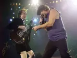 El grupo AC/DC durante una de sus actuaciones.