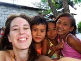 Sonia Martín en la ONG filipina con la que colabora