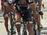 Carlos Sastre, durante el Giro de Italia.