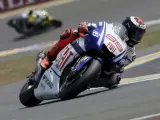 Jorge Lorenzo, del equipo Yamaha.