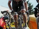 El ciclista español Carlos Sastre (Cervélo), durante la decimoquinta etapa del Giro de Italia.