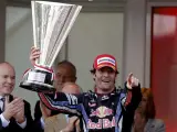 Webber, victorioso en Mónaco.