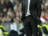 Manuel Pellegrini, en su etapa de entrenador del Real Madrid.