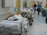 La sala de urgencias de un hospital en una imagen de archivo.