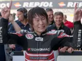 El piloto japonés de Moto2 Shoya Tomizawa, en una imagen de archivo.