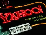Letrero de Yahoo! en San Francisco.