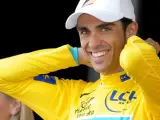 Alberto Contador, en el Tour.
