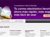 Nuevo correo de Yahoo.