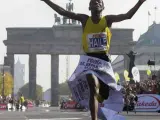 Haile Gebreselassie, en el maratón de Berlín.