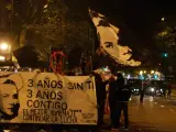 Un momento de la concentración celebrada en Madrid.