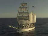 El Cervantes Saavedra, la embarcación en la que se desarrollan las tramas de 'El barco'.