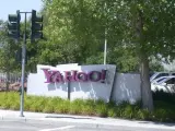 Letrero de Yahoo.