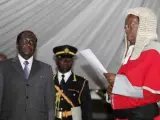 El presidente de Zimbaue, Robert Mugabe.
