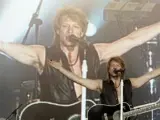 Bon Jovi, durante su concierto en el festival Rock in Rio Madrid.