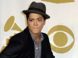 Bruno Mars, tras su nominación a los últimos Premios Grammy.