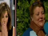 Isabel García, mujer de Santiago del Valle, en la entrevista en Telecinco con Ana Rosa.