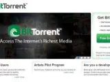 Página web de BitTorrent.