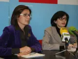 Iolanda Veloso y Carme Adán (BNG)