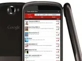 La Opera Mobile Store en un HTC con Android.