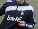 El brasileño del Real Madrid Kaká, en un entrenamiento.