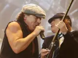 AC/DC, durante la gira del disco 'Black Ice'.