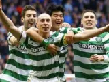 Jugadores del Celtic de Glasgow.