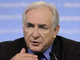 El director gerente del Fondo Monetario Internacional (FMI), Dominique Strauss-Kahn