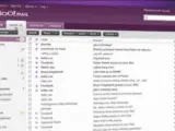 Interfaz del nuevo correo de Yahoo!