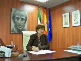 La Consejera De Obras Públicas Y Vivienda, Josefina Cruz