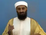 Imagen de Bin Laden en uno de los vídeos difundidos por el Pentágono.