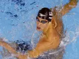 Phelps, en los Mundiales de natación.