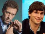 Los actores Hugh Laurie y Ashton Kutcher, en una imagen de archivo.