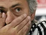 El entrenador portugués del Real Madrid, Mourinho.