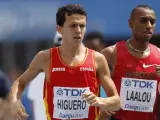 El atleta español Juan Carlos Higuero (i).