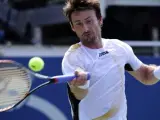 Juan Carlos Ferrero durante el partido del US Open ante Marcel Granollers.