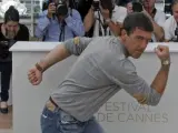 Antonio Banderas posa para los medios en la 64ª edición del Festival de Cannes.