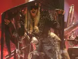 Lady Gaga lleva a cabo su actuación en el segundo día del Festival de Música iheartradio en el MGM Grand Garden Arena en Las Vegas, Nevada.