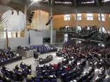 El Bundestag, reunido