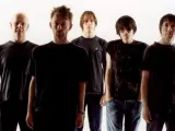 Una imagen promocional de los miembros de Radiohead, tomada en 2008.