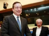 Fotografía de archivo de Mario Draghi, presidente del BCE.