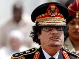 El líder libio Muamar Gadafi.