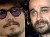 Johnny Depp y Jordi Mollá.